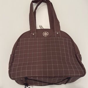 GAIAM Brown 7 Pocket Yoga Bag, NEW